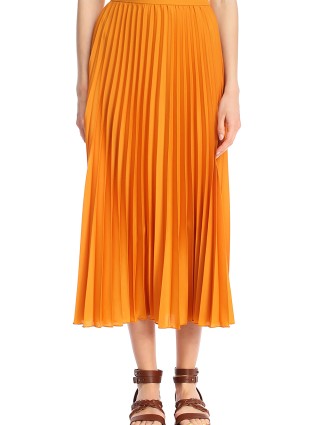 Оранжевая юбка WEEKEND MAX MARA: фото 5 - Invogue